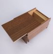 Photo2: 14 steps Natural Walnut wood 4 sun Japanese puzzle box Himitsu-bako (2)