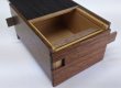 Photo3: 14 steps Natural Rosewood 4 sun Japanese puzzle box Himitsu-bako (3)