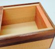Photo8: 7 steps Walnut wood 5 sun Japanese puzzle box Himitsu-bako (8)