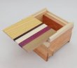 Photo4: Square 14 steps Natural wood Japanese puzzle box Himitsu-bako 23101 (4)