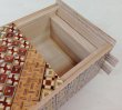 Photo5: 54 steps Traditional Yosegi 6 sun Japanese puzzle box Himitsu-bako (5)