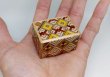 Photo2: 4 steps Yosegi Mame 1 sun Japanese puzzle box Himitsu-bako (2)