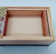 Photo6: 10 steps Drawer Yosegi/Natural wood 5 sun Japanese puzzle box Himitsu-bako  (6)