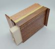 Photo7: 10 steps Drawer Natural wood 5 sun Japanese puzzle box Himitsu-bako  (7)