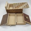 Photo4: Drawer 10 steps Nested-box yosegi/Ichimatsu 5 sun Japanese puzzle box Himitsu-bako (4)