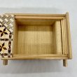 Photo2: 21 steps Yosegi (top panel)/Ichimatsu 4 sun Japanese puzzle box Himitsu-bako  (2)