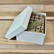 Photo8: 11 steps Yosegi/Ichimatsu 11cm/4inch Japanese puzzle box Himitsu-bako (8)