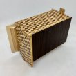 Photo5: 36 steps Rosewood.Ichimatsu 5.3 sun Japanese puzzle box Himitsu-bako (5)