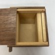 Photo5: Square 14 steps Walnut wood Japanese puzzle box Himitsu-bako (5)