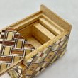 Photo4: 10 steps Yosegi Mame 1 sun Japanese puzzle box Himitsu-bako (4)