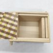 Photo2: 12 steps Ichimatsu/Agathis wood 3 sun Japanese puzzle box Himitsu-bako (2)
