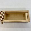 Photo5: Slim 14 steps Ichimatsu Japanese Puzzle Box Himitsubako (5)