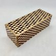 Photo2: Slim 14 steps Ichimatsu Japanese Puzzle Box Himitsubako (2)