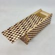 Photo1: Slim 14 steps Ichimatsu Japanese Puzzle Box Himitsubako (1)