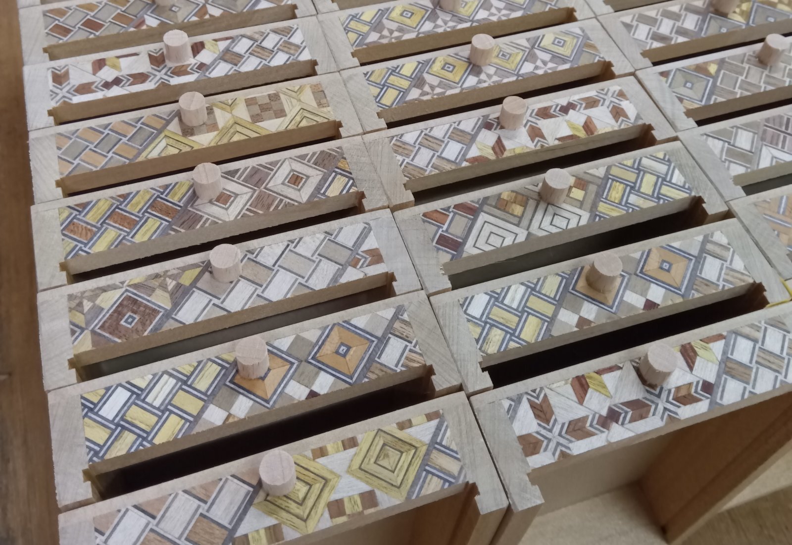 A mistake while making the drawer