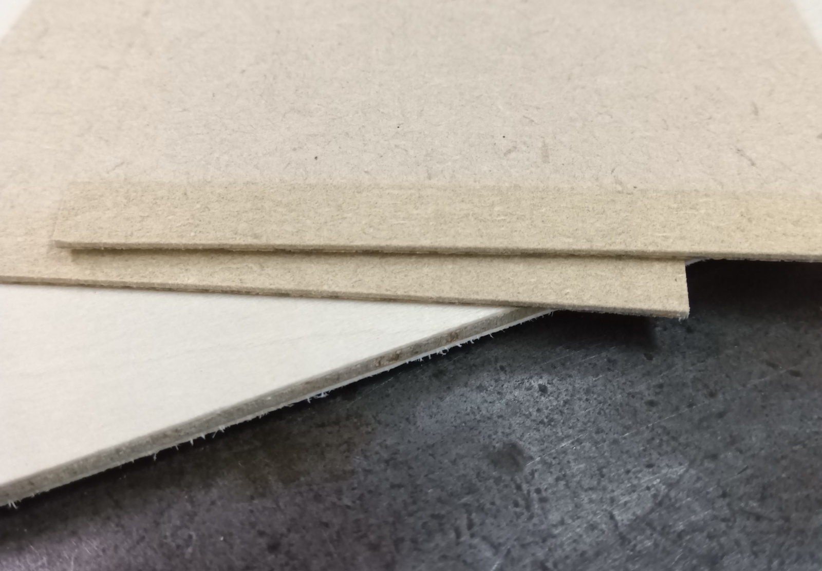 Comparing two engineered materials