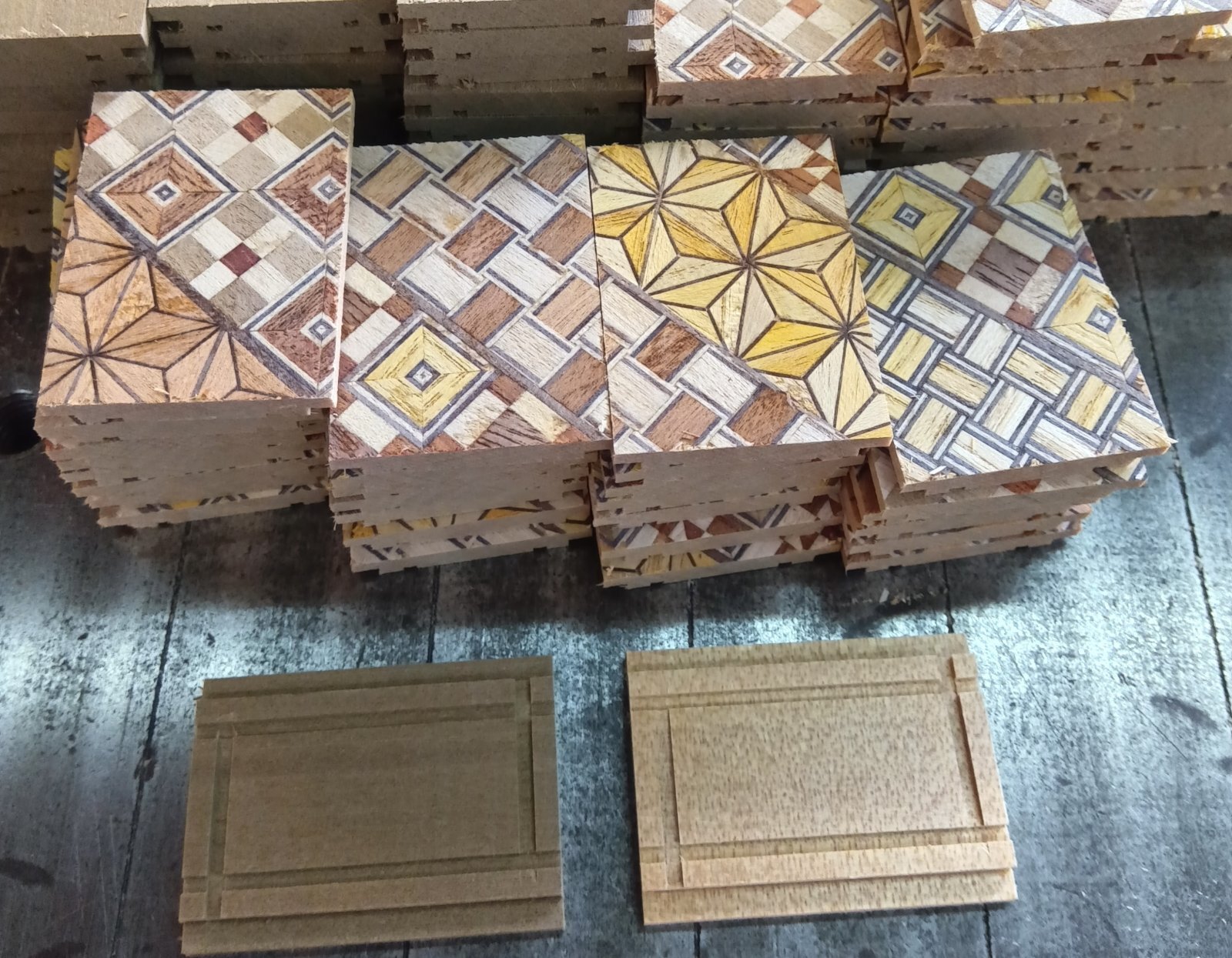 Adjusting the grooves and aruki panels