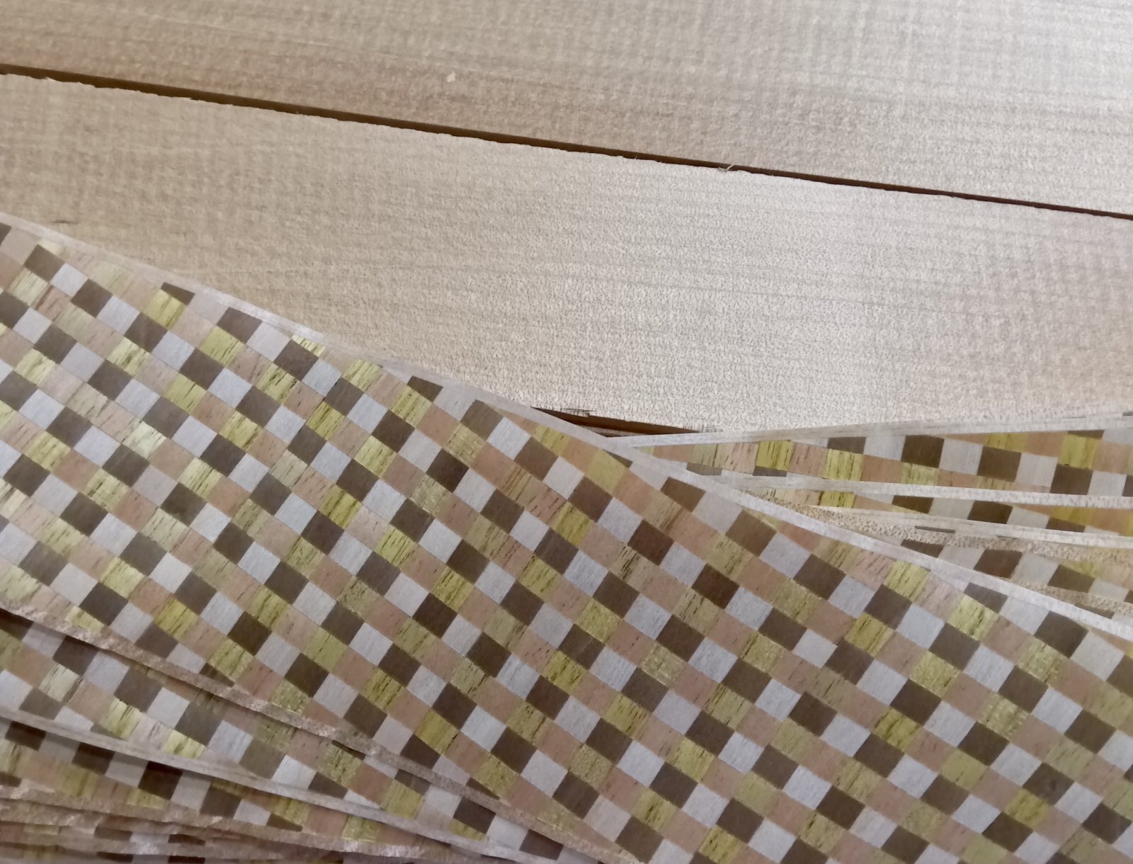 Gluing sheets on a rainy day