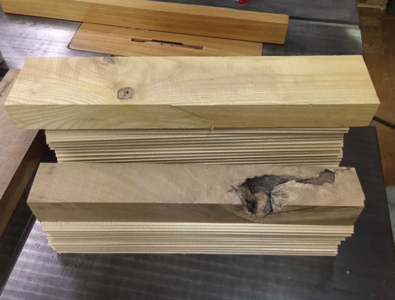 Placing Weights on Wood