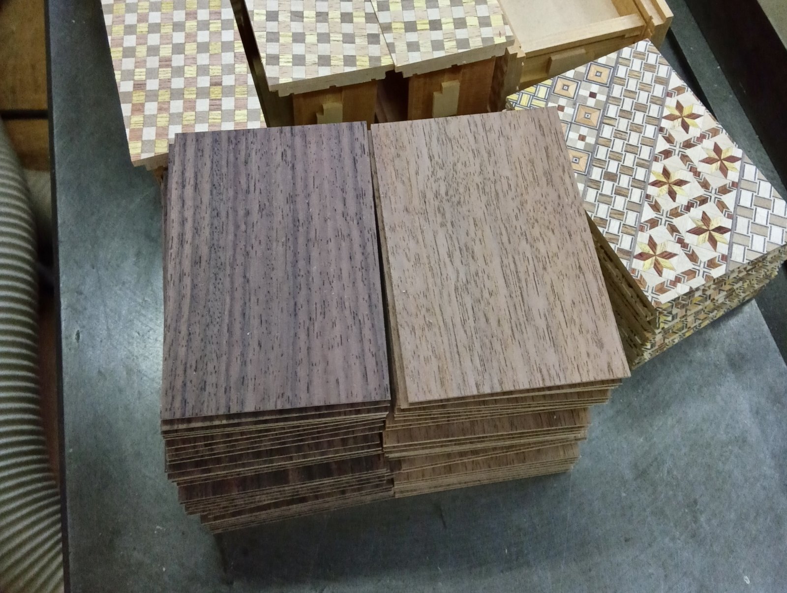 Contrast of Two Woods