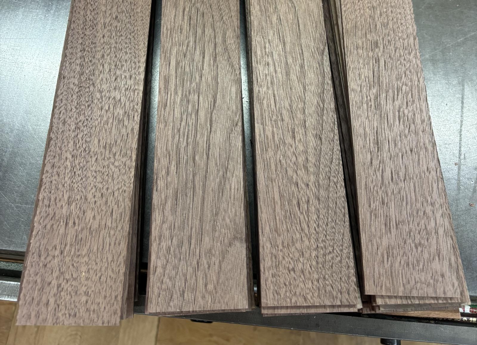 Using Walnut for Different Parts