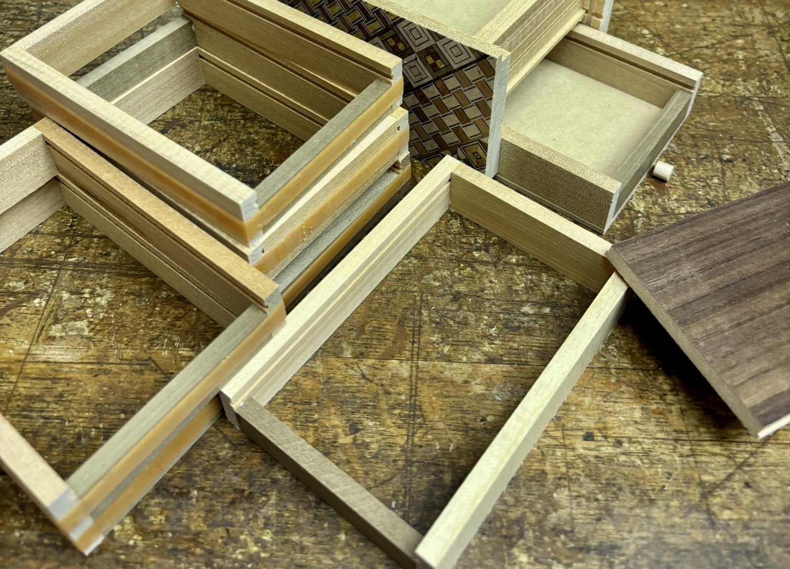 Assembling the Drawers