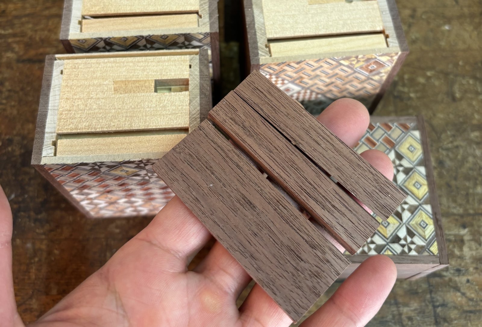 Attaching Sliding Key Panels